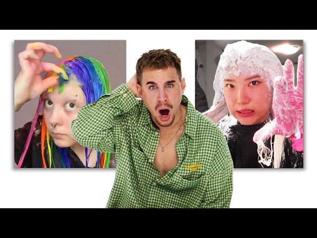Bleaching Gone WRONG… Their Hair Literally Fell Off