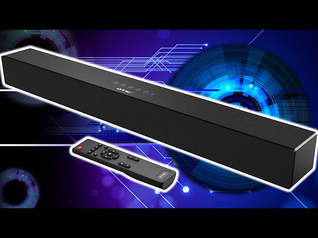 Hardware Soundbar | Soundbar Bluetooth 5.0 - Soundbar für TV Geräte mit Surround Sound, 2.0 Kanal