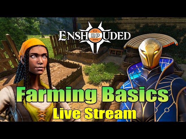 Enshrouded 1.0 Investing In Farming Early Game Live Stream