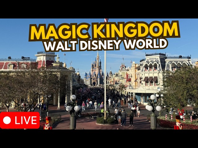 🔴 Live: Disney's Magic Kingdom Monday - Walt Disney World 10.26.2026