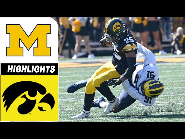 Iowa Hawkeyes vs Michigan Wolverines | FULL GAME HIGHLIGHTS  | College Football 2026
