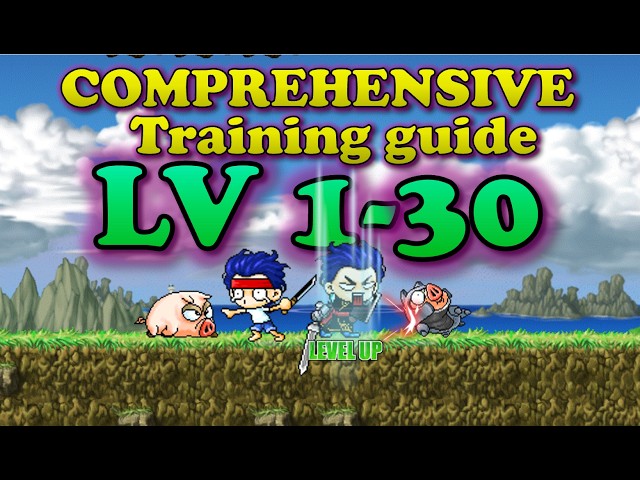 The Best 1-30 Training Guide for MapleStory Classic