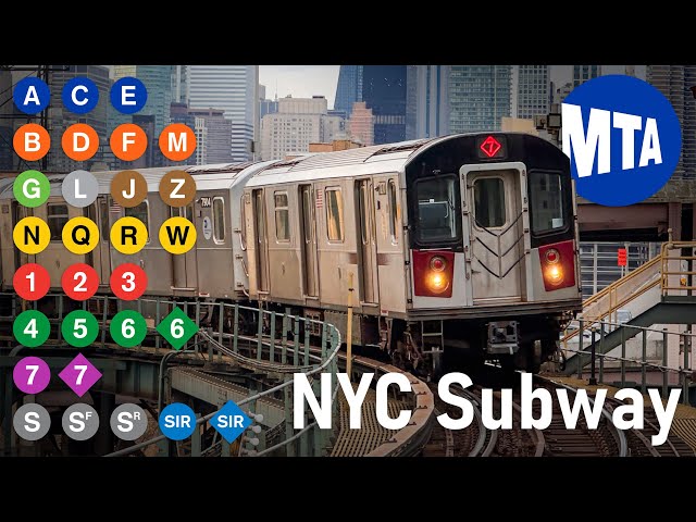 [4K] 🇺🇸 New York City Subway | All the Lines (V2)