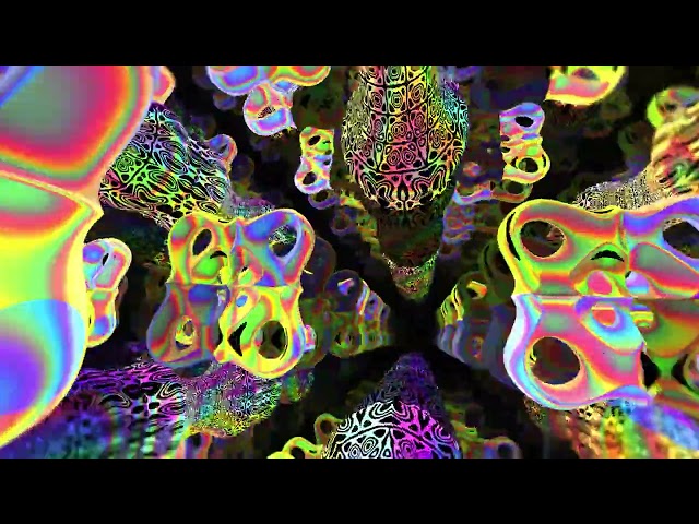 Psychedelic Rave Visuals - HD VJ Loop Pack Preview, No Audio (July 2026 Bundle)