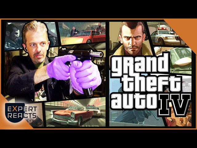 Firearms Expert Reacts to Grand Theft Auto 4 Guns | EXP