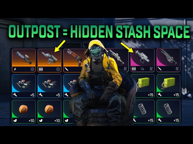 You're Using ARC Raiders Outposts Wrong! (Free Up 100s Of Stash Space!)
