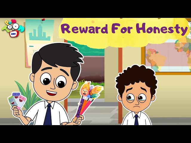 Honest Gattu | Reward For Honesty | English Moral Stories | Cartoon in English | Kids Stories