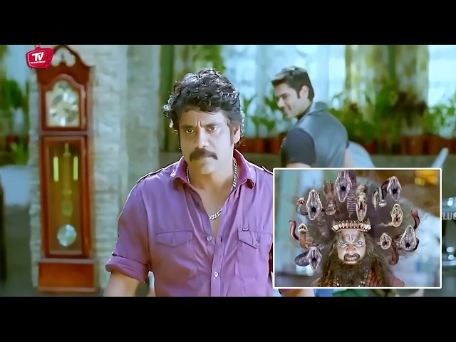Nagarjuna Blockbuster Movie Ultimate Climax Scene | @TeluguVideoZ