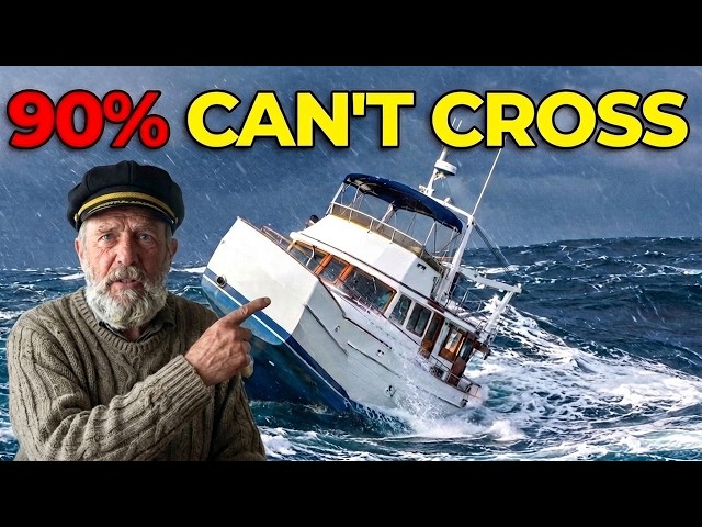 Captain Reveals How 90 of Trawlers FAIL in Crossing Dangerous Ocean