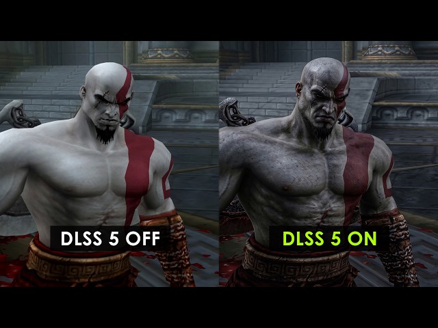 DLSS 5 on RTX 4060 - God of War 2 - Remastered By DLSS 5!