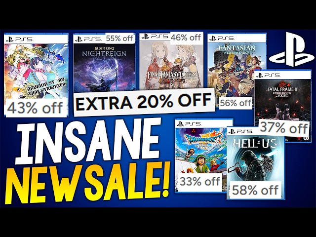 Absolutely INSANE PS5 Game Deals - HUGE NEW Physical Games SALE!