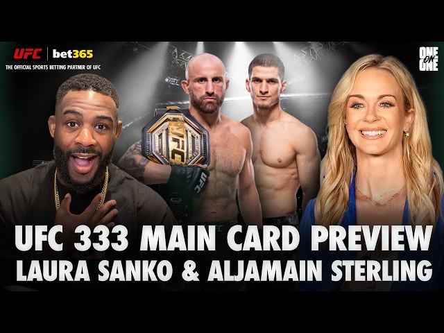UFC 333 Betting Preview with Laura Sanko & Aljamain Sterling | 365 Frenzy