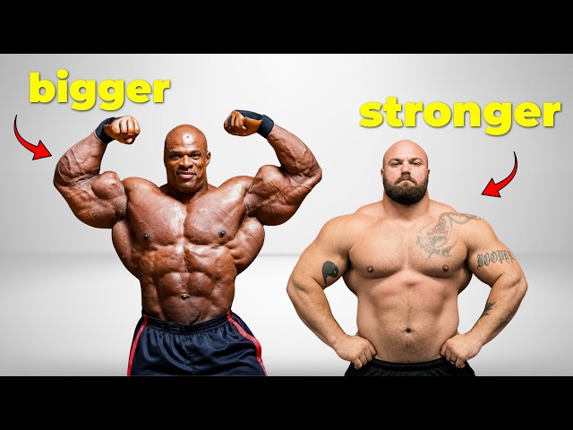 The Difference Between Training for Size vs Strength