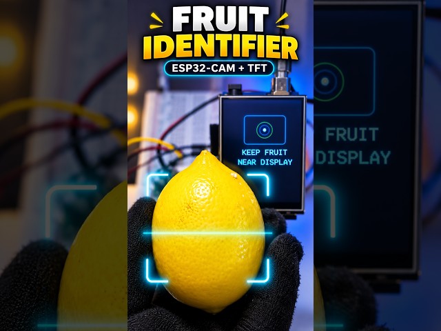 Fruit Identifier 🍏 | Arduino#shorts  #arduino #electronics #diy