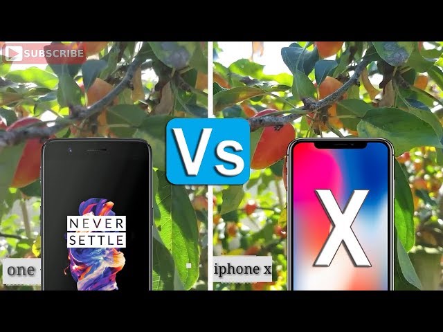 iPhone X Vs Oneplus 5 Camera Comparison || 4k, Depth, Slow Motion, Zoom Test Who Wins?