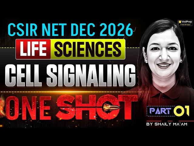 Complete Cell Signaling Revision Part 1 | CSIR NET Dec 2026 Life Sciences