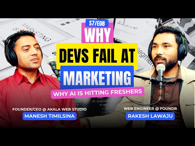 Why 90% of Developer Products FAIL at Marketing! Go with WP Tech Podcast Nepal Season 7 Episode 8