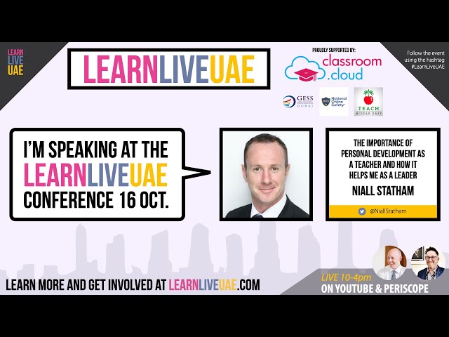 The importance of personal development as a teacher - Niall Statham