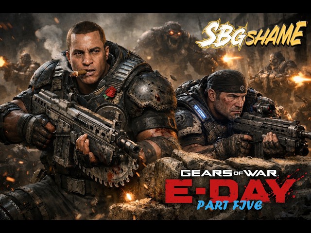 BRUTAL Gears of War: E-Day Playthrough Stream UNCUT (5) #gearsofwareday