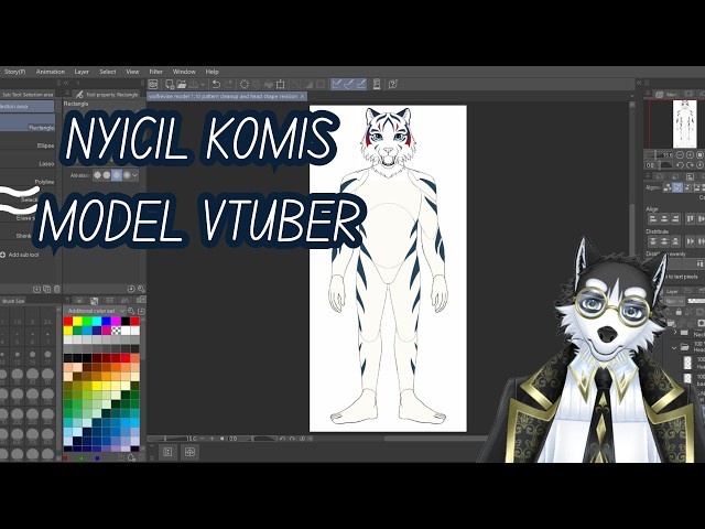 【DRAWING】nyicil kumisi dikit biar besok bisa gambar bebas