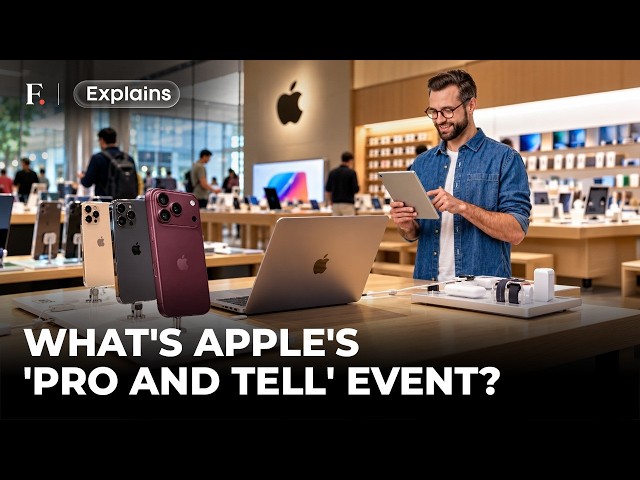 Apple ‘Pro and Tell’ Event Oct 28: First Touchscreen MacBook Pro, OLED iPad Mini & More |FP Explains