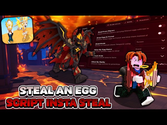 Steal An Egg SCRIPT NO KEY - WORKING INSTANT STEAL - ANGEL VS DEMONS - AUTO HUGE EGGS - AUTO RIFT