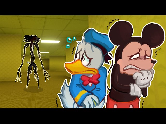 MICKEY plays ROBLOX BACKROOMS