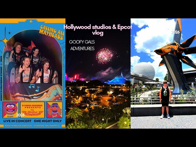Hollywood Studios & Epcot Vlog - 2026