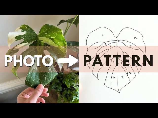How I Create Stained Glass Patterns from Photos in Procreate