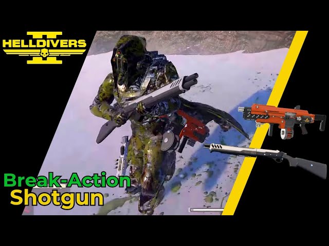 Having Fun with the Break-Action Shotgun in Helldivers 2 |Super Helldive |Terminid Gameplay