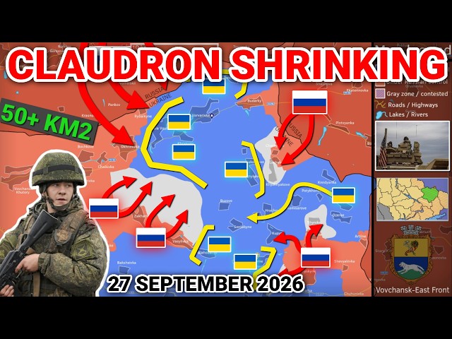 KHARKIV FLANK COLLAPSE ⚠️ 50+ KM² Taken In Single Day | Cauldron Squeezed From North & East