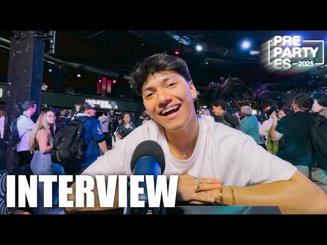 JJ - Wasted Love | Interview from PrePartyES 2025: Madrid | Austria Eurovision 2025