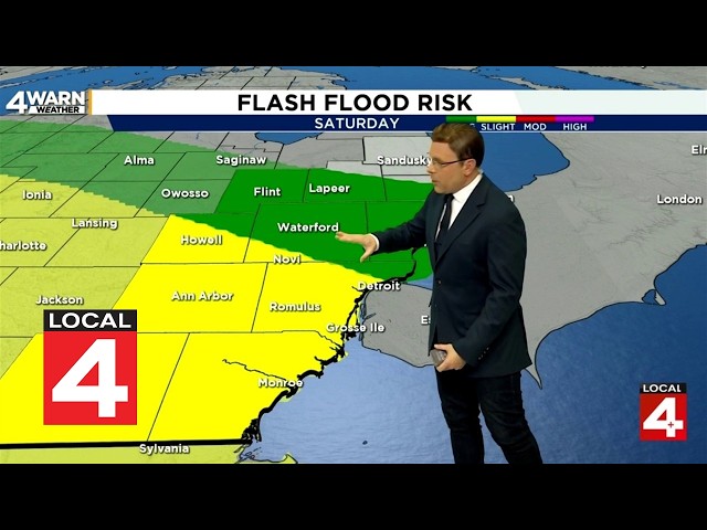 Metro Detroit weather forecast, Sept. 18, 2026  -- 11 p.m. Update