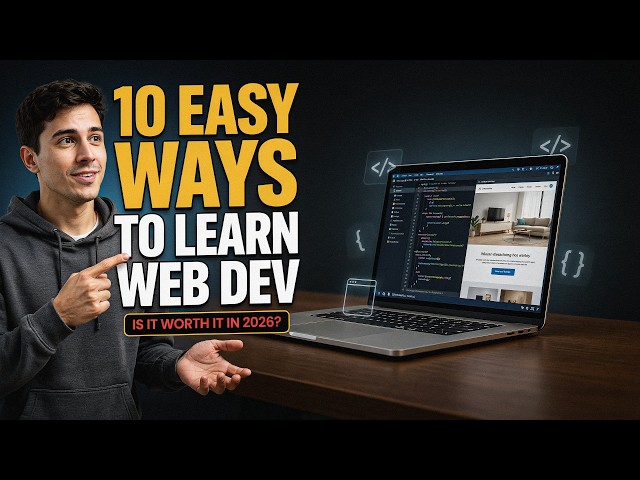 Learn Web Dev the EASY Way in 2026 (Is It Worth It?)