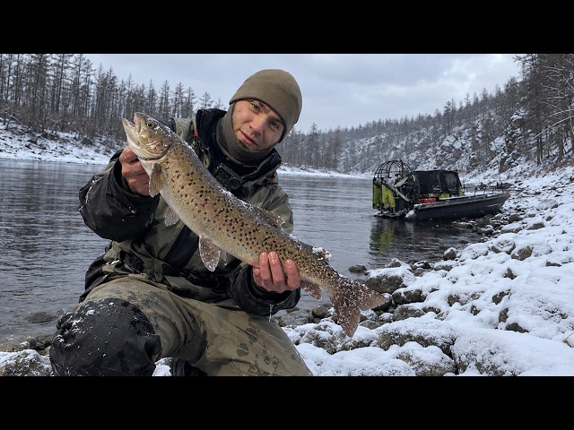 THIS RIVER IS PURE INSANITY! Brutal rapids and CRAZY FISHING