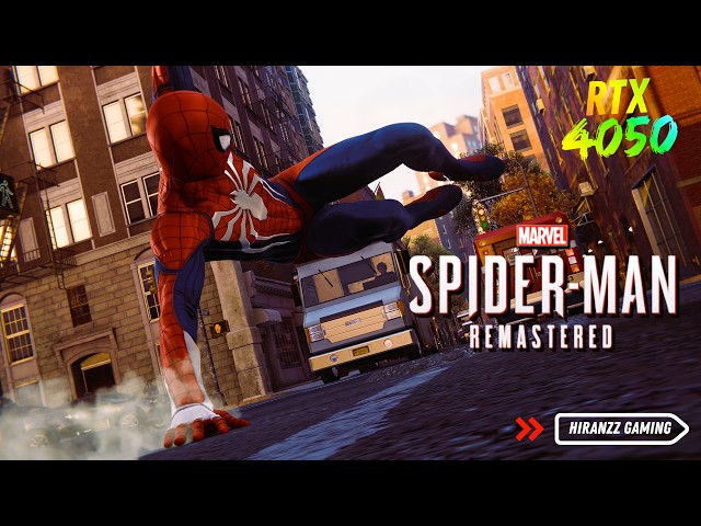 Marvel's Spider-Man Remastered on RTX 4050 | FPS Benchmark | Asus TUF A16 | Low to Very High RT Max