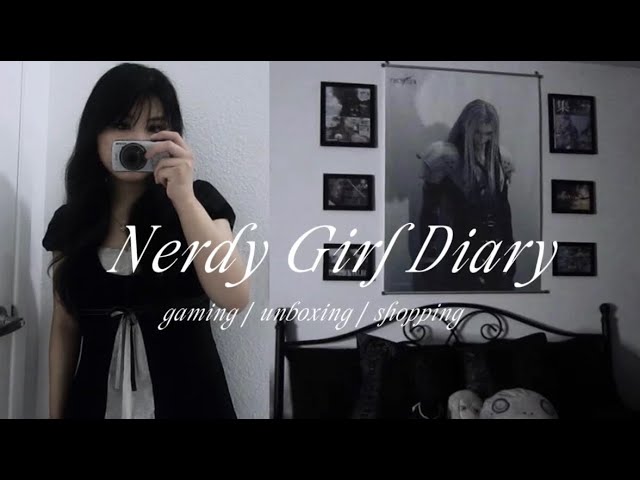 Nerdy Girl Diary ✧ cozy gaming, comic shopping & unboxing trinkets 