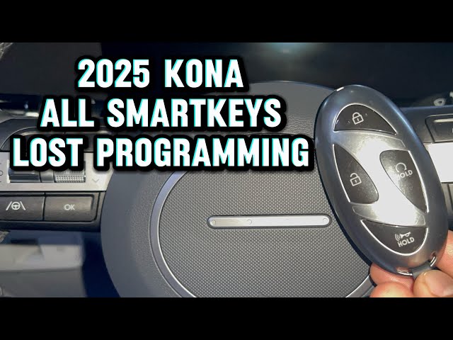 2025 Hyundai Kona All smart Keys Lost: Full Smart Key Programming Tutorial (Never Before Shown!)”