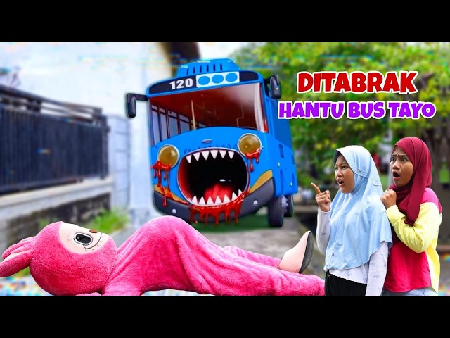 LABUBU IS PREGNANT DIT4BR4K TAYO BUS GHOST | CHIKAKU CHANNEL