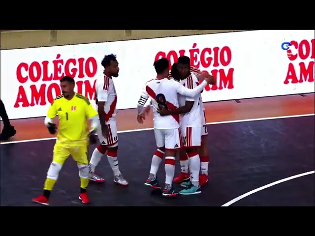 Triunfo de la Selección Peruana de futsal 2 a 1 en contra de Indonesia .