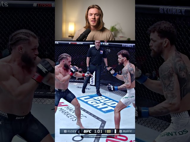 How Ruffy ALMOST KO’d Arman 🤔 | Technique Breakdown #ufc #breakdown