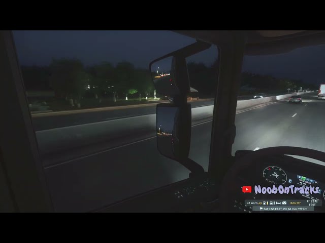 DLSS5 and SnowyMoon in ETS2 at Night - Reality or Game ??