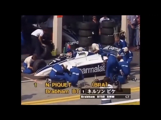 Formula 1 Pit Stops Evolution