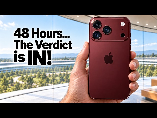 iPhone 18 Pro Max 48-Hour REVIEW... Just INSANE!