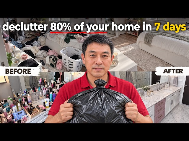 10 Japanese Methods to Declutter 80% of Your Home in 7 Days