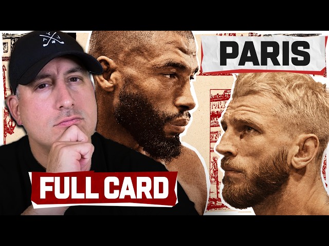 UFC Paris: Hooker vs. Parnasse FULL CARD Predictions and Bets