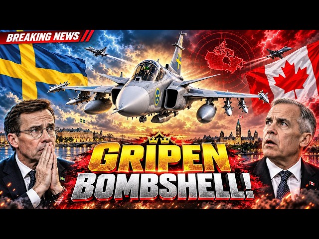 SWEDEN JUST SHOCKED CANADA! The Gripen Bombshell Nobody Saw Coming!