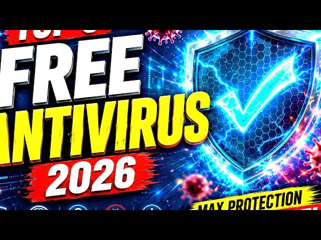 TOP 5 BEST FREE ANTIVIRUS SOFTWARE in 2026 🛡️ | Protect Your PC for FREE
