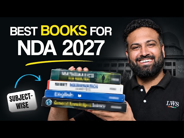Best Books for NDA 1 2027 📚 Complete Subject-wise Guide for NDA Preparation | Sumit Sir