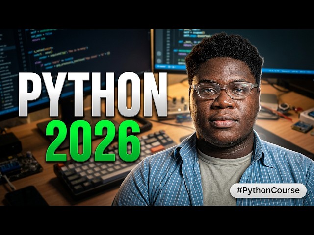 Python Full Course 2026 | Learn Python from Scratch (Easy)